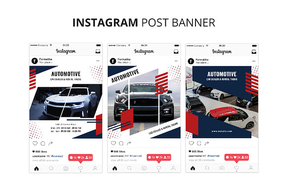Automotive Instagram Stories in Instagram Templates - product preview 1