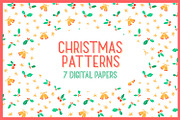 Christmas Patterns - 7 digital paper