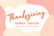 Thanksgiving Banner Creator