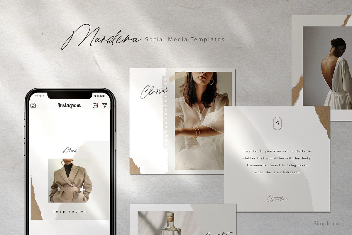 Mardera / Social Media Pack in Instagram Templates - product preview 8
