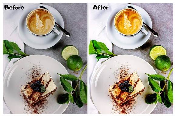 Instafood Lightroom Presets XMP/DNG in Add-Ons - product preview 2