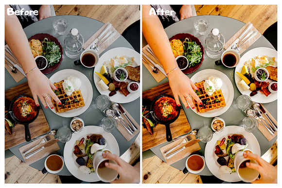 Instafood Lightroom Presets XMP/DNG in Add-Ons - product preview 4