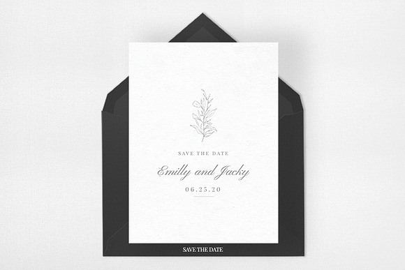 Minimal Sketch Wedding Suite in Wedding Templates - product preview 3
