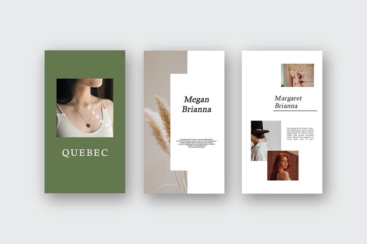 QUEBEC - Social Media Template in Instagram Templates - product preview 2