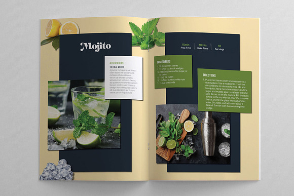 Recipe, Menu and Cookbook Template in Magazine Templates - product preview 10