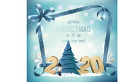 Holiday Christmas background Vector