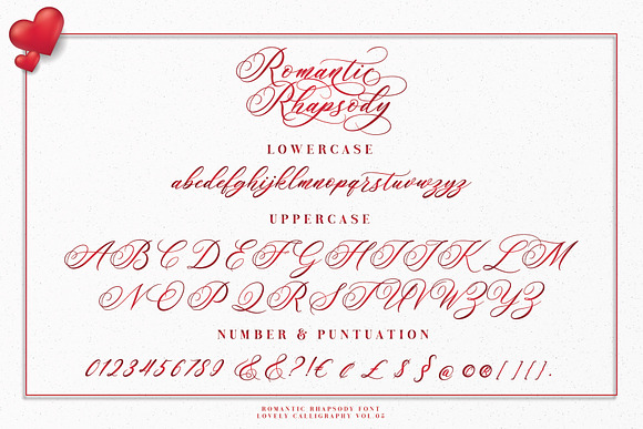 Romantic Rhapsody in Script Fonts - product preview 5