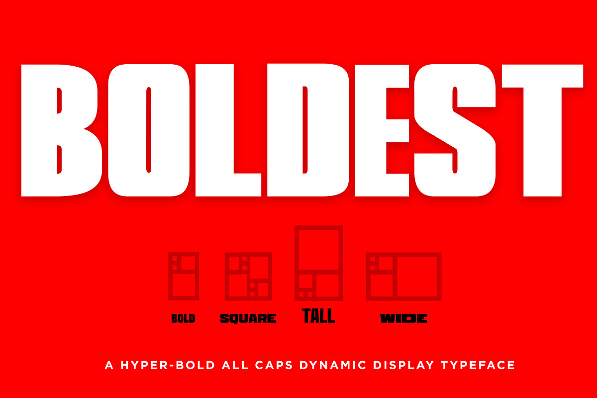 BOLDEST in Sans-Serif Fonts - product preview 8