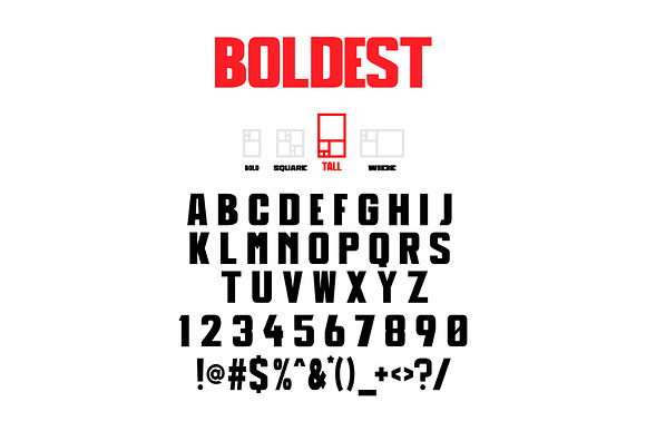 BOLDEST in Sans-Serif Fonts - product preview 11
