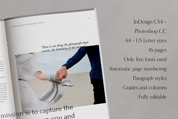 Vesuvio Photography Pricing Guide in Magazine Templates - product preview 1