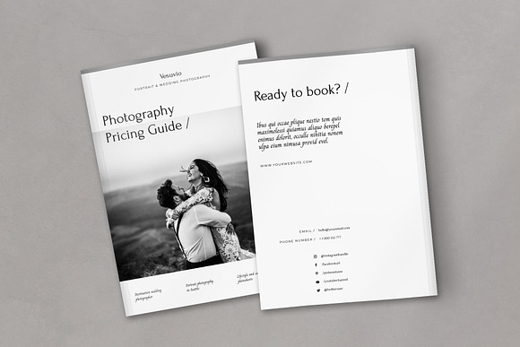 Vesuvio Photography Pricing Guide in Magazine Templates - product preview 9