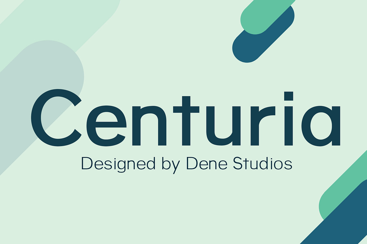 Centuria Typeface in Sans-Serif Fonts - product preview 8