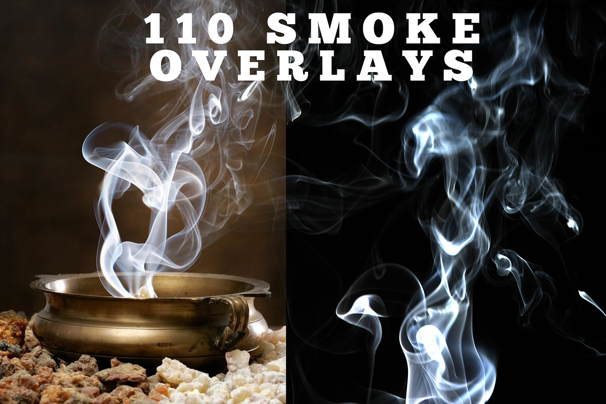 Abstract smoke on black background in Graphics - product preview 8