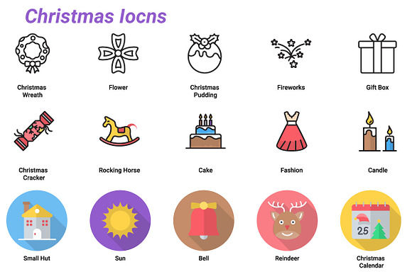Christmas in Christmas Icons - product preview 4