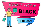 Discount 25 Percent Off Black Friday