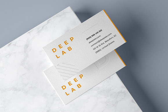 Business Card Mockup Set in Print Mockups - product preview 1