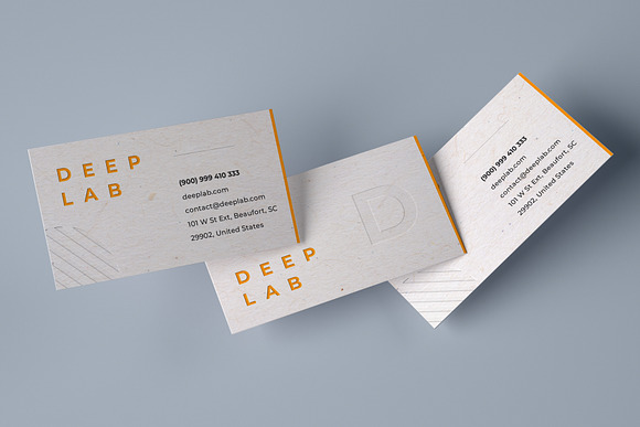 Business Card Mockup Set in Print Mockups - product preview 2