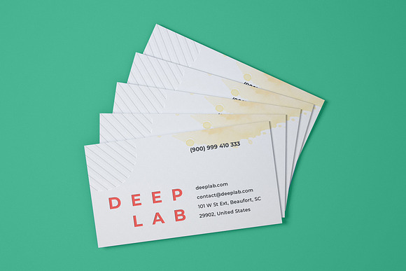 Business Card Mockup Set in Print Mockups - product preview 5