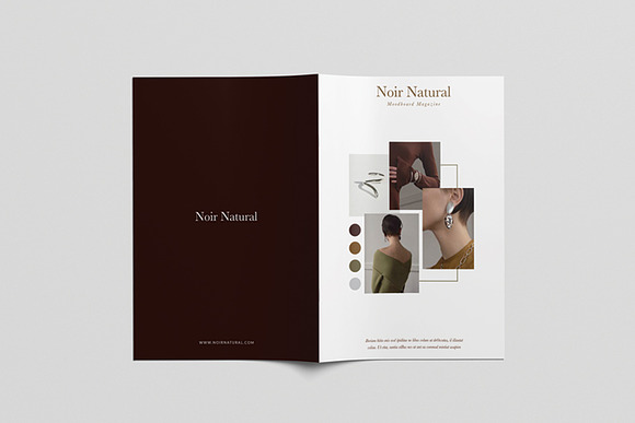 Noir Natural Moodboard Magazine in Magazine Templates - product preview 7