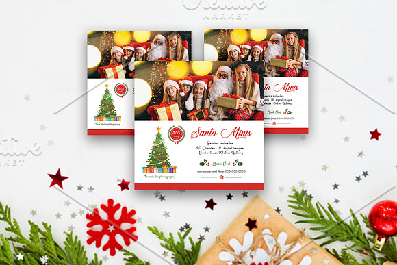 Christmas Mini Session V1105 in Flyer Templates - product preview 2
