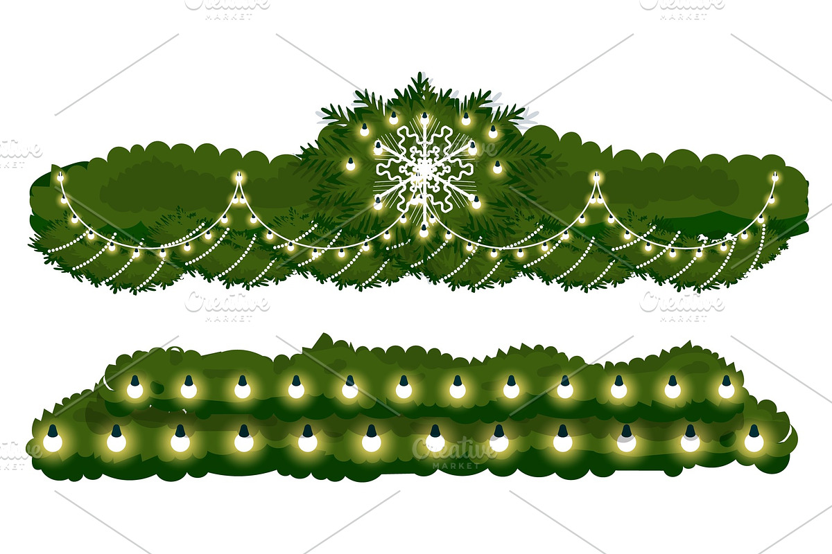 Winter Decoration, Fir Branch with in Objects - product preview 8