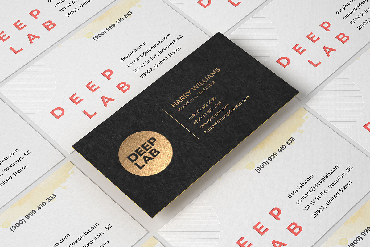 Luxury Business Card Mockup Set in Branding Mockups - product preview 8