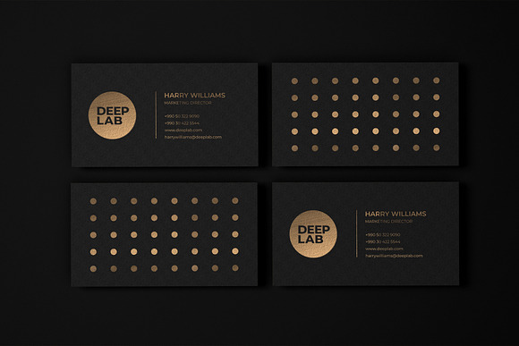 Luxury Business Card Mockup Set in Branding Mockups - product preview 3