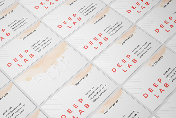 Luxury Business Card Mockup Set in Branding Mockups - product preview 4
