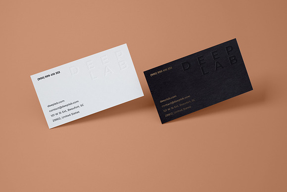 Luxury Business Card Mockup Set in Branding Mockups - product preview 5