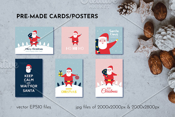 Santa Claus Bundle in Graphics - product preview 3