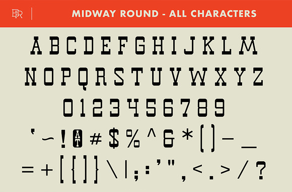 Midway - Slab Serif Font in Slab Serif Fonts - product preview 9