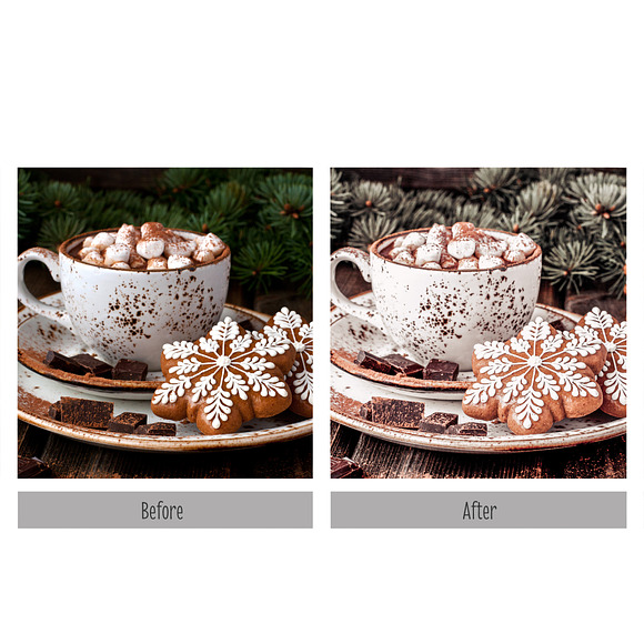 11 Christmas Lightroom Presets in Add-Ons - product preview 7