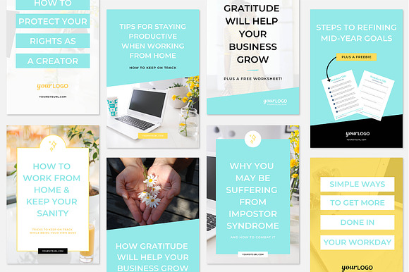 Pinterest Templates Canva in Pinterest Templates - product preview 3