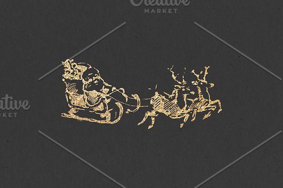 The Santa Claus + Paper Backgrounds in Illustrations - product preview 5
