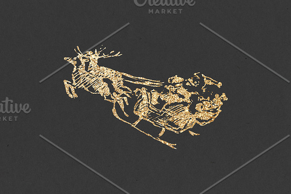 The Santa Claus + Paper Backgrounds in Illustrations - product preview 7