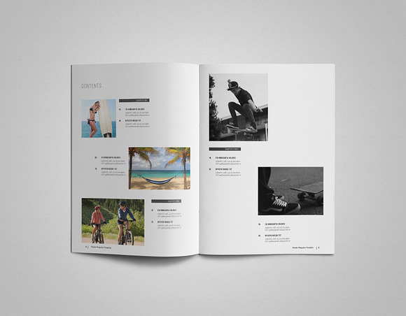 Simple & Clean Magazine Template in Magazine Templates - product preview 2