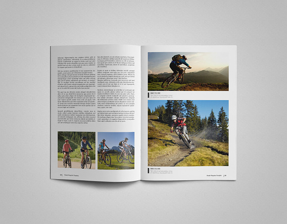 Simple & Clean Magazine Template in Magazine Templates - product preview 9