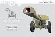 Large Old Howitzer