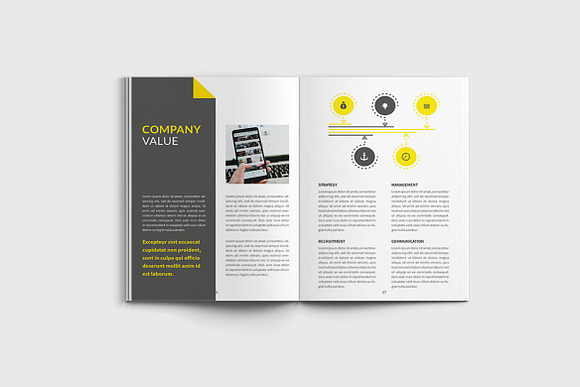 Webvice - A4 Web Proposal Template in Brochure Templates - product preview 8