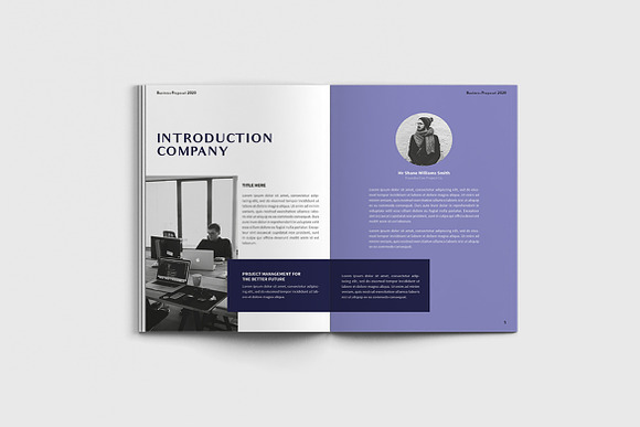 Exposina - A4 Business Brochure in Brochure Templates - product preview 1