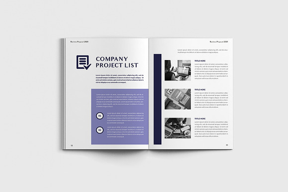 Exposina - A4 Business Brochure in Brochure Templates - product preview 5