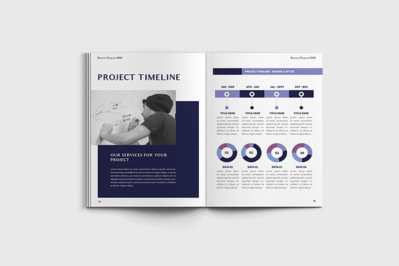 Exposina - A4 Business Brochure in Brochure Templates - product preview 6