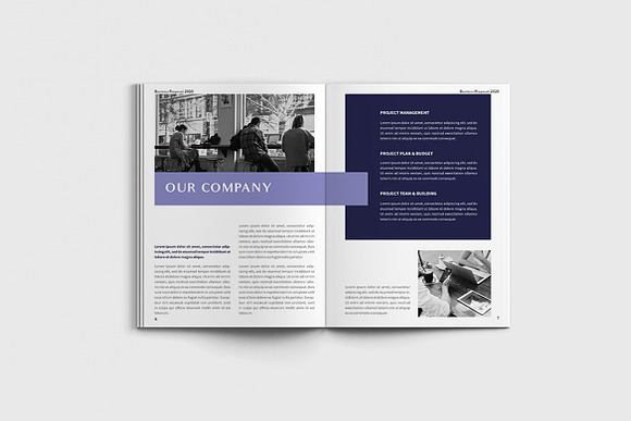 Exposina - A4 Business Brochure in Brochure Templates - product preview 7