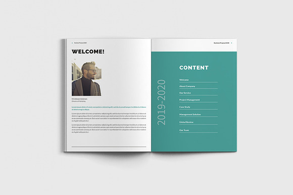 Mager - A4 Management Proposal in Brochure Templates - product preview 2