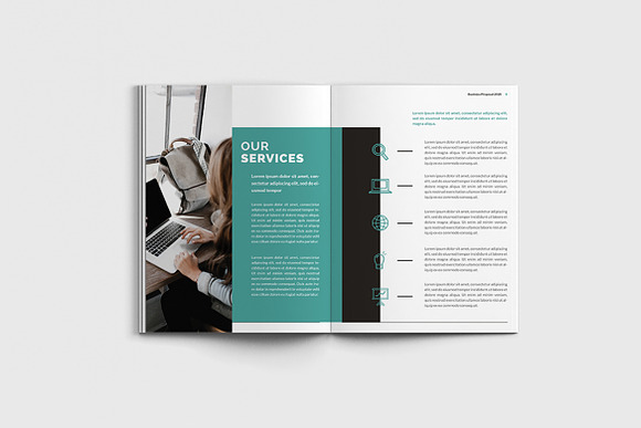 Mager - A4 Management Proposal in Brochure Templates - product preview 3