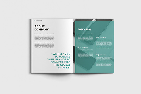Mager - A4 Management Proposal in Brochure Templates - product preview 5