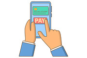 Online and mobile payments.