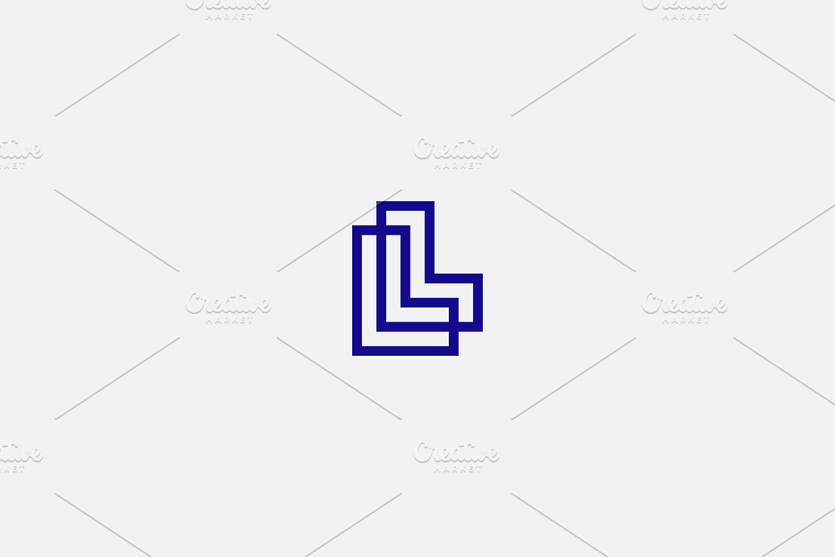 LL Bold Line Logo + Bonus in Logo Templates - product preview 8