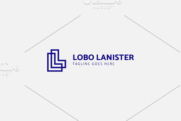 LL Bold Line Logo + Bonus in Logo Templates - product preview 2