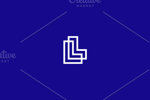 LL Bold Line Logo + Bonus in Logo Templates - product preview 3